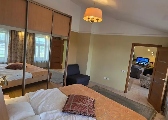 Daugava Rrlux Penthouse With Fireplace And Free Parking Dzīvoklis Riga