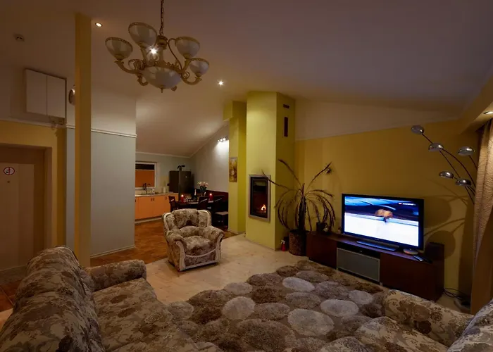 Daugava Rrlux Penthouse With Fireplace And Free Parking Daire *